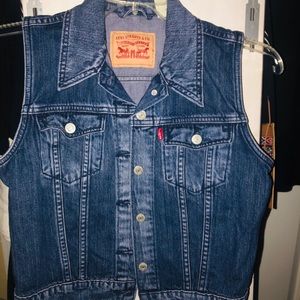 Levi Jean Vest Brand New